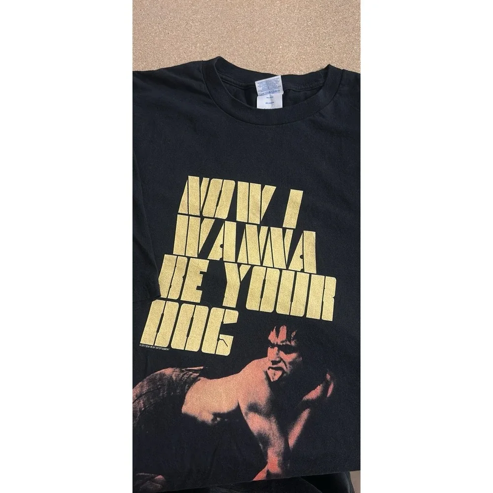 Iggy Pop Now I Wanna Be Your Dog Unisex‎ Band Tshirt 2013 2XL Sony